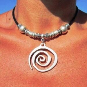 Boho Statement Geo Necklace